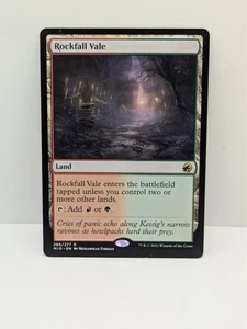 Innistrad: Midnight Hunt - Rockfall Vale - Green/Red - Rare - Regular - Land - Picture 1 of 3