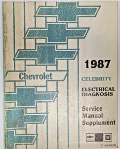 Chevrolet Celebrity General Motors 1987 manual de servicio eléctrico ST365-87-EDM - Imagen 1 de 9