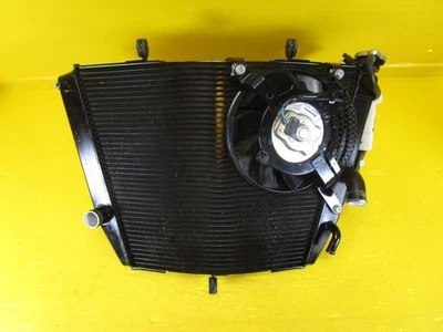06-09 2006-2009 SUZUKI GSXR 600 750 RADIADOR VENTILADOR DE REFRIGERACIÓN CUBIERTA DESBORDAMIENTO OEM Foto 1 de 4