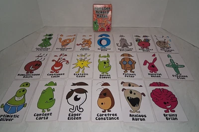 2018 Regal Games Monster Memory Match Kids Card Game-No Instructions - Image 1 of 4