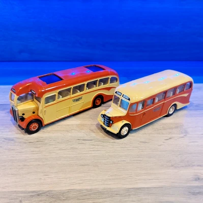 Corgi 97063 Yelloway AEC Regal & Bedford OB Coach Set — 第 1/4 张图片