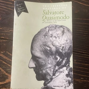 The Selected Writings of Salvatore Quasimodo 1st U. S. Ed 1960 - Picture 1 of 8