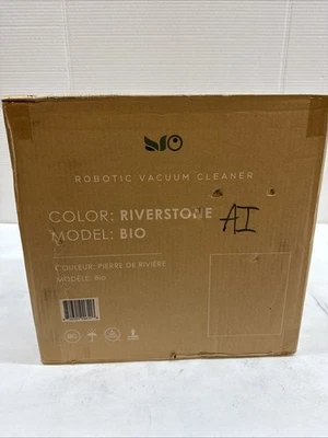 Robot aspirador y fregona bObsweep Bio con navegación inteligente en marrón Riverstone Foto 1 de 2