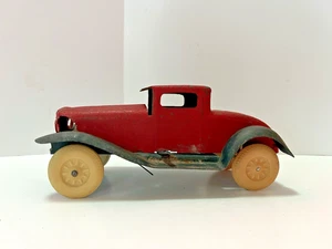 Antique 1930s 1940's Wyandotte Pressed Steel Vintage Toy Automobile Car 8" - Picture 1 of 8