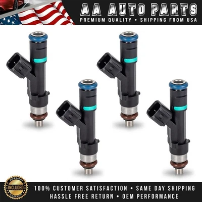 Juego de 4 inyectores de combustible para Ford Fusion 2013-2017 2,5 L reemplazar FJ1160 822-11210 Foto 1 de 4