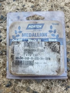 Northon Medallion Trennscheiben 3x1/16x3/8 89030 - Bild 1 von 2