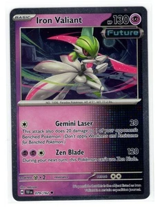 Pokemon Temporal Forces Iron Valiant - 079/162 - Cosmos Holo EXCLUSIVE - Picture 1 of 1