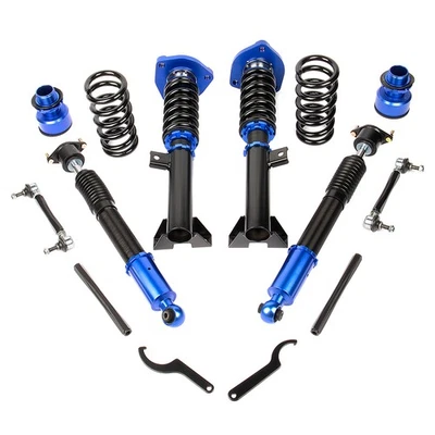 For 08-14 Mercedes-Benz C-Class C250 Suspension Spring Adj Height Coilovers 4pcs Foto 1 de 4