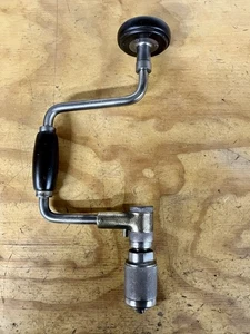 Vintage North Bros Co. Yankee #2101” 10” Sweep Bit Brace Hand Drill Shop Ready! - Picture 1 of 18