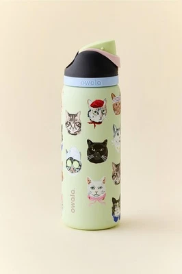 Owala 32 oz FreeSip Cat Collage, Botella Catwala, Urban Outfitters, Exclusivo NUEVO Foto 1 de 4