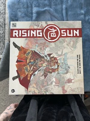 Rising Sun CMON Board Game Core Set Opened Box But All Items New And Sealed! - Image 1 of 3