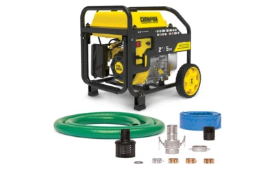 CHAMPION POWER EQUIPMENT Champion 5cm Clean/Dirty Water Pump with Hose Kit, 598L/min Portable