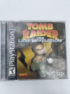 Tomb Raider: The Last Revelation (PlayStation 1, PS1) Etiqueta Negra - Completo en caja original - Imagen 1 de 4