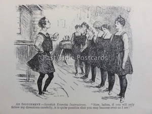 Bohemia Bohemia y Arte SUECO INSTRUCCIÓN DE EJERCICIOS PARA NIÑAS Dibujos animados antiguos - Imagen 1 de 2
