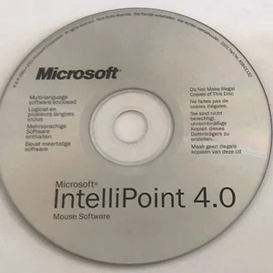 Microsoft IntelliPoint 4.0 - Mouse Software for PC | CDROM | VGC - Combine Post - Picture 1 of 2