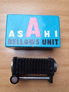 Vintage Asahi Pentax Bellows Unit for Macrophotography Original Box Top Conditio - Picture 1 of 15
