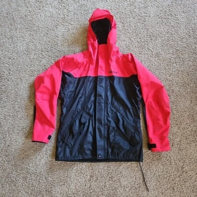 Chaqueta Marmot Cremallera Completa Con Capucha Exterior Senderismo Lluvia Concha Para Hombre Medio Ventilación Esquí Foto 1 de 4