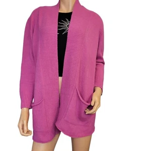Damen Strickjacke Pullover Größe Small Barbie rosa offen kuschelig Apprais Made in Italy - Bild 1 von 12