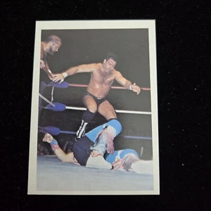 1987 Wonderama NWA Wrestling Card Test Brown Back Tully Blanchard 25 - Picture 1 of 2