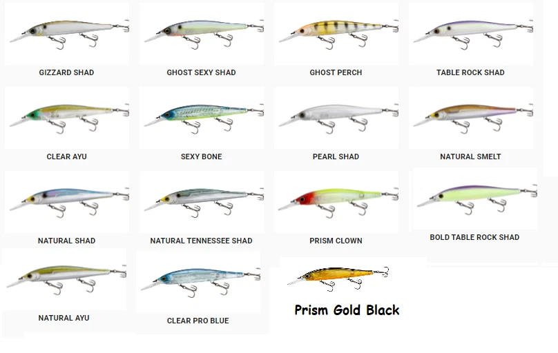 Yo-Zuri 4 3/8" 3DB Jerkbait 110 Deep - Choice of Colors - Image 1 of 1