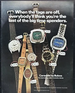 Vintage 1972 Caravelle by Bulova Watches LIFE Magazine Print Ad Ephemera - Picture 1 of 1