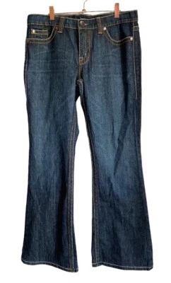 Vaqueros David Kahn Flare Nikki talla 31 Kahala Wash - talla real W34xL32 EE. UU. Foto 1 de 4