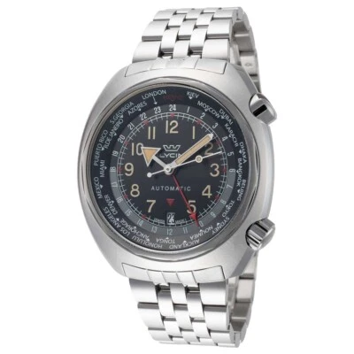 Glycine Airman GMT World Time Automatic 43mm Case 200M W.R  Sapphire Crystal - Image 1 of 3