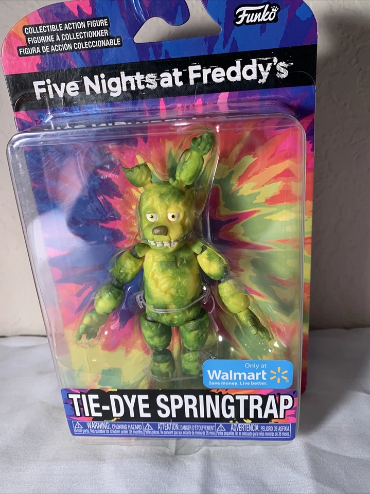 Funko 2022 Five Nights at Freddys Tie-Dye Springtrap Figure IN STOCK FNAF