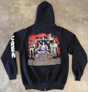 VTG 1988 Deadstock Never Worn Ozzy Osbourne Tour Xl SHIRT HOODIE Black Sabbath - Picture 1 of 6