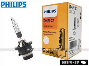 Philips OEM D4R VISION HID Xenon Headlight Bulb w/ COA | 42406VIC | Pack of 1 - Picture 1 of 6