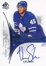 2009-10 SP Authentic #257 VIKTOR STALBERG - x/999 Rookie Card - Maple Leafs