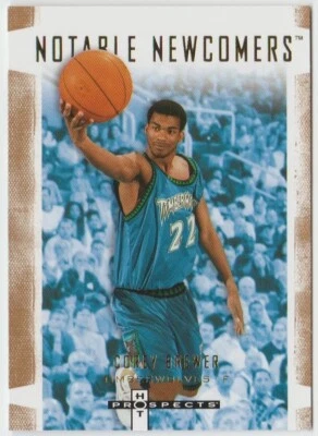 2007-08 Fleer Hot Prospects Notable Newcomers #4 Corey Brewer - Timberwolves Foto 1 de 2