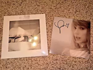 SIGNED Taylor Swift Tortured Poets Dept Vinyl Manuscript TTPD Autograph Insert - Picture 1 of 6
