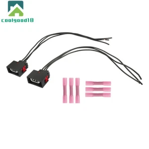 Arnés de enchufe conector de luz de señal de giro frontal 2* para Jeep Wrangler JK 2007-2018 - Imagen 1 de 10