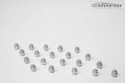 MAZDA 3 2019-2023 2,5 L RUEDA DELANTERA O TRASERA TUERCA PERNO PLATA JUEGO DE 20 OEM Foto 1 de 4