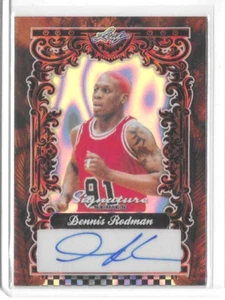 DENNIS RODMAN 2025 Leaf Signature Series LAVA AUTO #1/1 - Picture 1 of 2