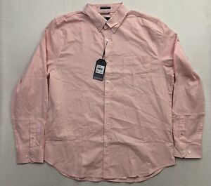Ben Sherman Stretch Shirt Light Men’s Size XL Button Down Pink Long Sleeve NWT