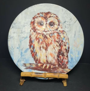 Pier One Owl Plate - Picture 1 of 3