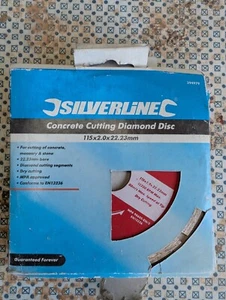 DIAMOND CUTTING DISC 115mm Concrete Stone Tile - Picture 1 of 2
