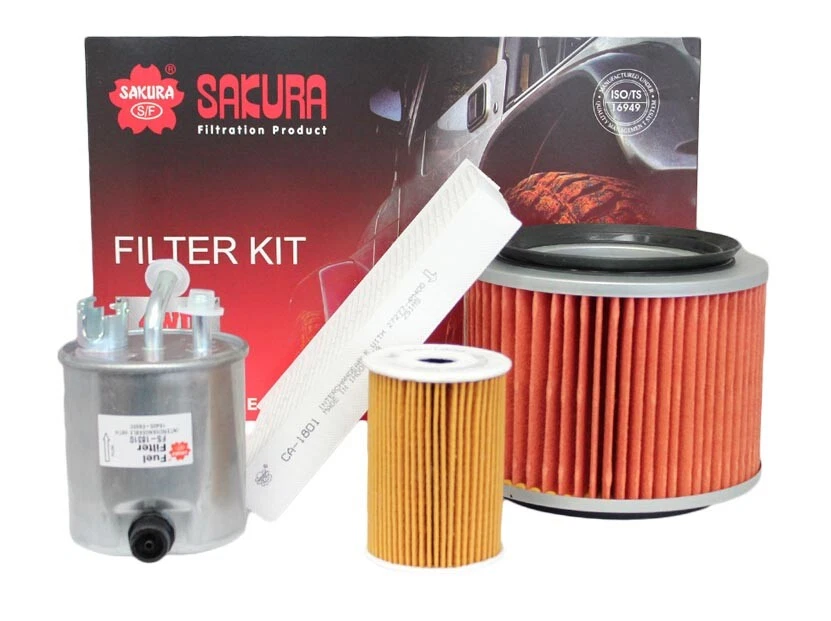 K-18240 Sakura Filter Pack for GU Nissan Patrol, ZD30DDTi, 3.0 litre Diesel - image 1 of 1