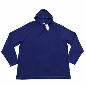 ROWM Mesa Sunset Hoodie Men’s 3XT Navy Fleece Long Sleeve Pullover Stretch NEW - Picture 1 of 8