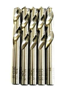 LETRA M NACHI TALADROS GIRATORIOS HSS TORNILLO MÁQUINA LONGITUD L561 BRILLANTE PAQUETE DE 5 - Imagen 1 de 3