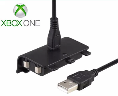Batterie de commande Xbox One rechargeable + câble chargeur USB EN ESPAGNE - Photo 1/4