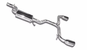 EMUSA SS Catback Turbo Exhaust for 09-12 VW Golf Vi GTi 2.0T MK6 3.5" Tip - Picture 1 of 6