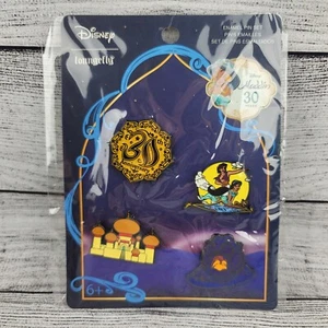 Juego de prendedores Aladdin 30 aniversario D23 Disney Expo 2022 edición limitada salón mosca - Imagen 1 de 1