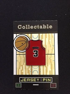 Chicago Bulls Dwyane Wade jersey lapel pin-Collectable Hardwood Legend-HOF 2023 - Picture 1 of 1
