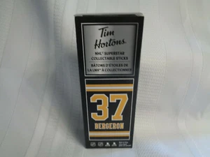 2021 Tim Hortons Boston Bruins Patrice Bergeron NHL Collectable Mini Stick - Picture 1 of 4