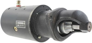 New USA Built High Torque 12 Volt 9 Tooth Starter fits Case replaces MBG4105 - Picture 1 of 8