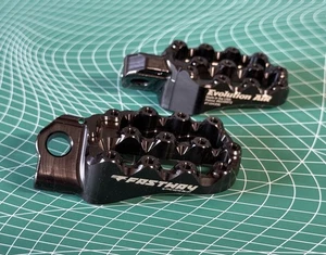 NEW Motorcycle Footpegs Fastway Evolution Air & SUZUKI DR650 Kit – USA Made 🇺🇸 - Picture 1 of 5