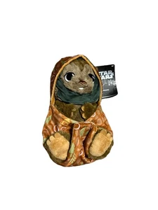 Disney Parks Star Wars Baby Ewok in a Hoodie Pouch Blanket Plush Doll New rare - Picture 1 of 9